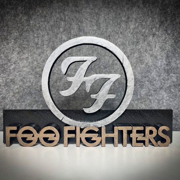 Foo Fighters Action Figure Nerd Geek Gift Collection Edition Fan Art Rock Gadget