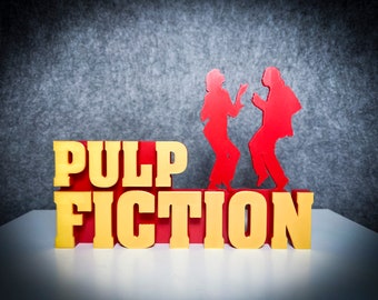 Pulp Fiction Action Figure Nerd Geek Gift Collection Edition Fan Art Movie Gadget