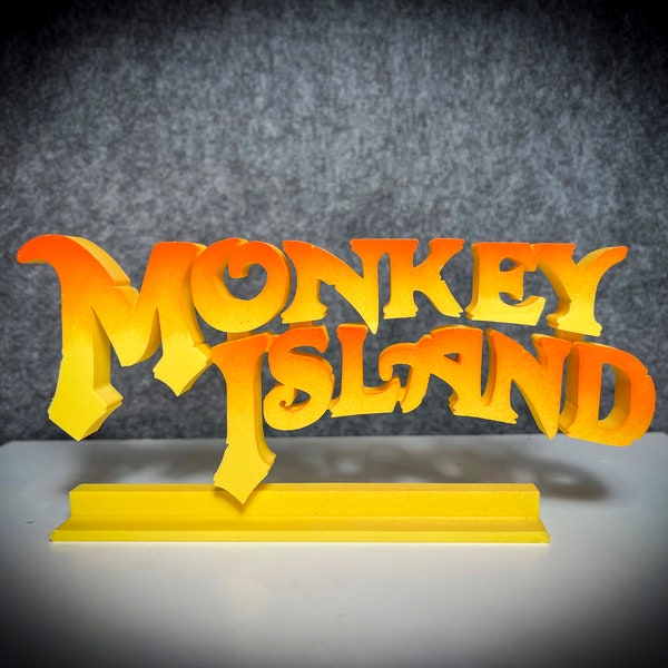 Monkey Island Action Figure Nerd Geek Gift Collection Edition Fan Art Gamer Retrogame