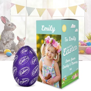 Huevo de Pascua personalizado: con tu propia foto y mensaje - Huevo de Pascua de la marca Nestlé