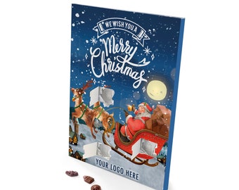 Corporate Chocolate Advent Calendar - Branded with your Company logo