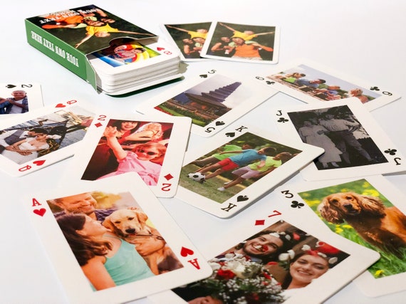 Personalised Playing Cards With Personalized Box Perfect Birthday