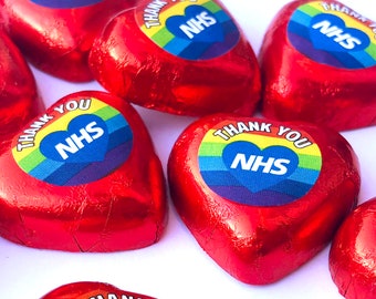 Thank You NHS - Chocolate Hearts