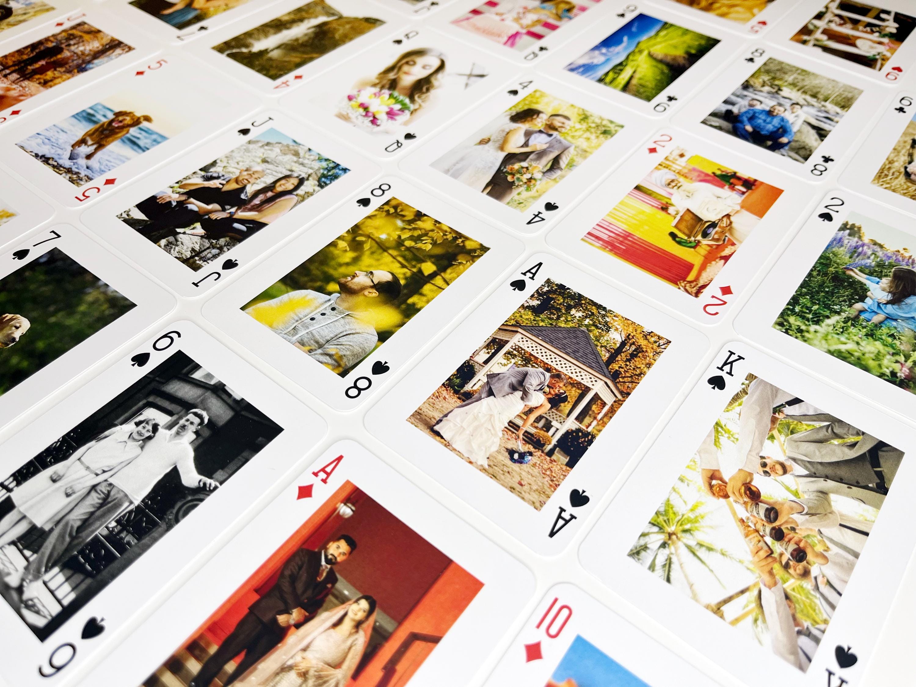 Personalized Photo Playing Cards: Custom Keepsake Gift
