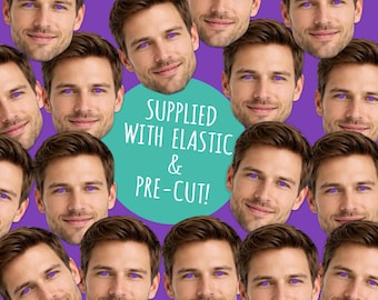 Personalised Face Masks - Photo Masks for any occasion