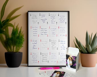 Alternative Wedding Guest Book,  Photo Playing Cards Deck - Game Props, Wedding memories