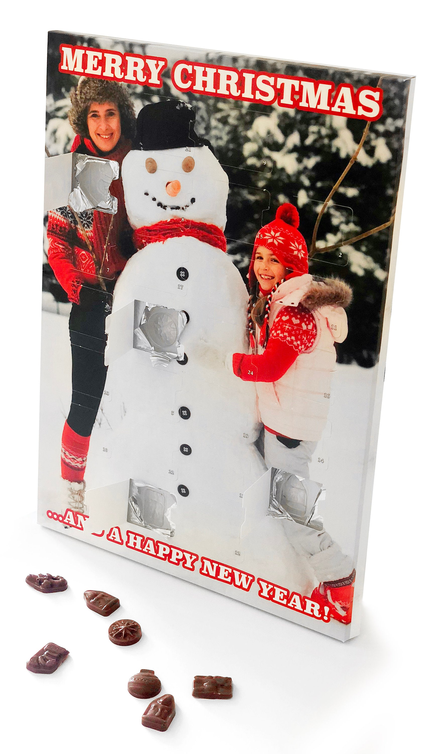Personalised Chocolate Advent Calendar Any Photo and Etsy Australia