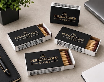 Custom Printed Matchboxes | Personalised Logo Match boxes | Promotional Business Gift