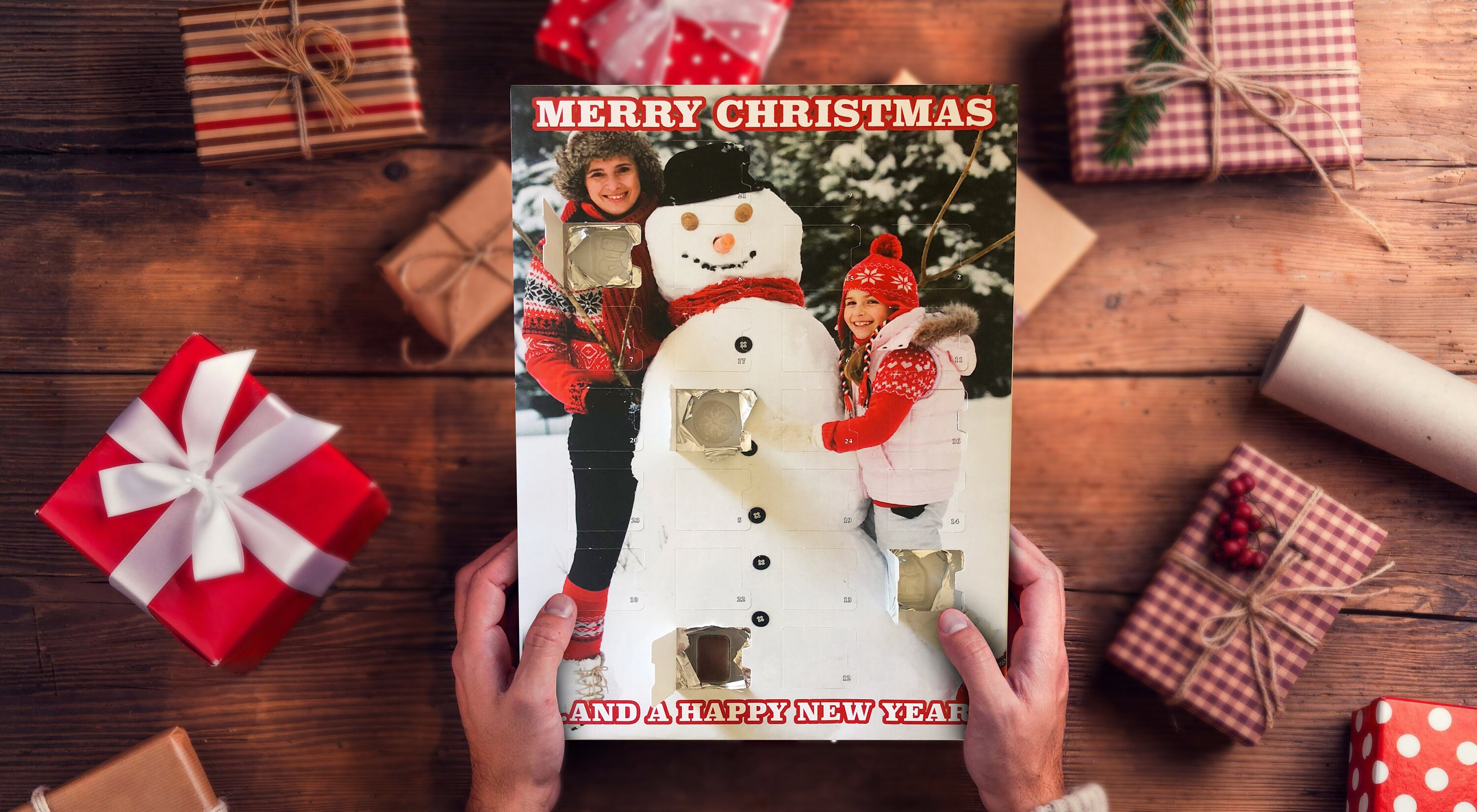 Personalised Chocolate Advent Calendar Any Photo and Etsy Australia