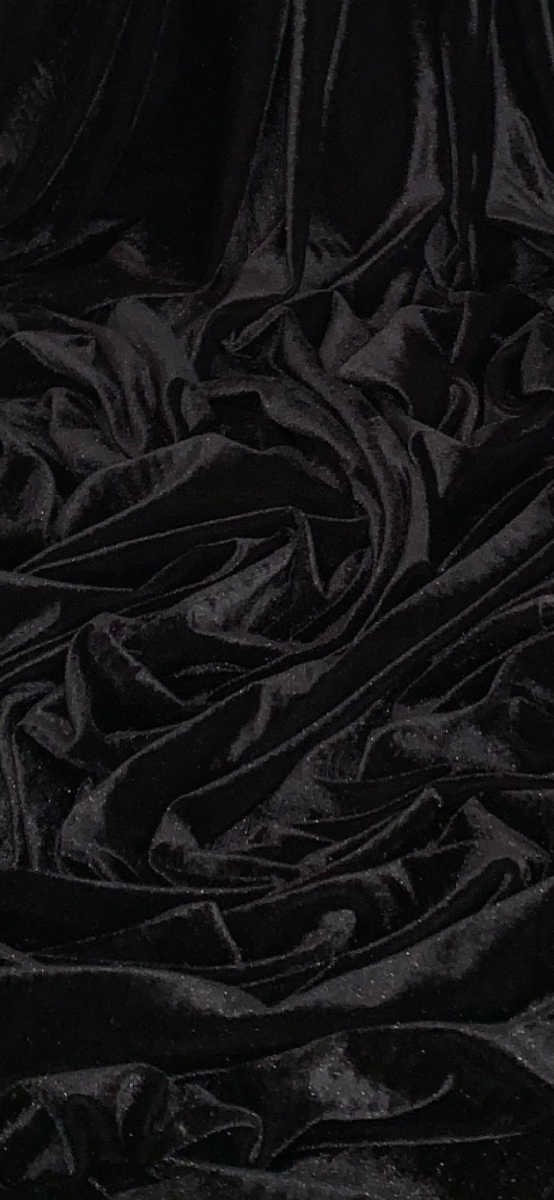 Black Velvet Velour Fabric 58'' PRICE PER METER - Etsy Norway, image size:1080x2339