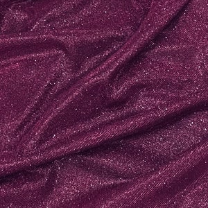 Fuchsia Pink Glitter Lurex Fabric 58&#39;&#39; PRICE PER METER