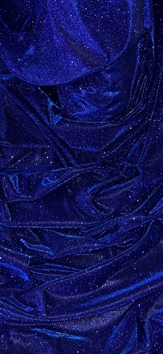 Royal Blue Glitter PRICE PER METER - Etsy