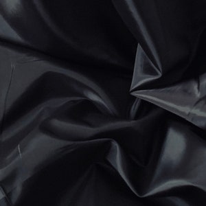 Black Anti Static Lining Fabric 58'' PRICE PER METER