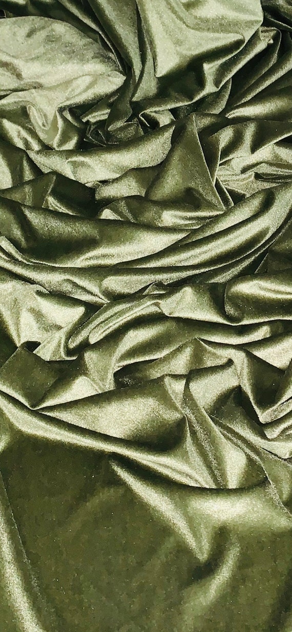 VELVET FABRIC 58INCES WIDE 1m PINK STRECH VELOUR