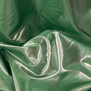 Emerald Green Silver Foil Lame Fabric 58&#39;&#39; PRICE PER METER