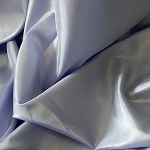 Light Lilac Habotai Silk Lining Fabric 45’’ PRICE PER METER