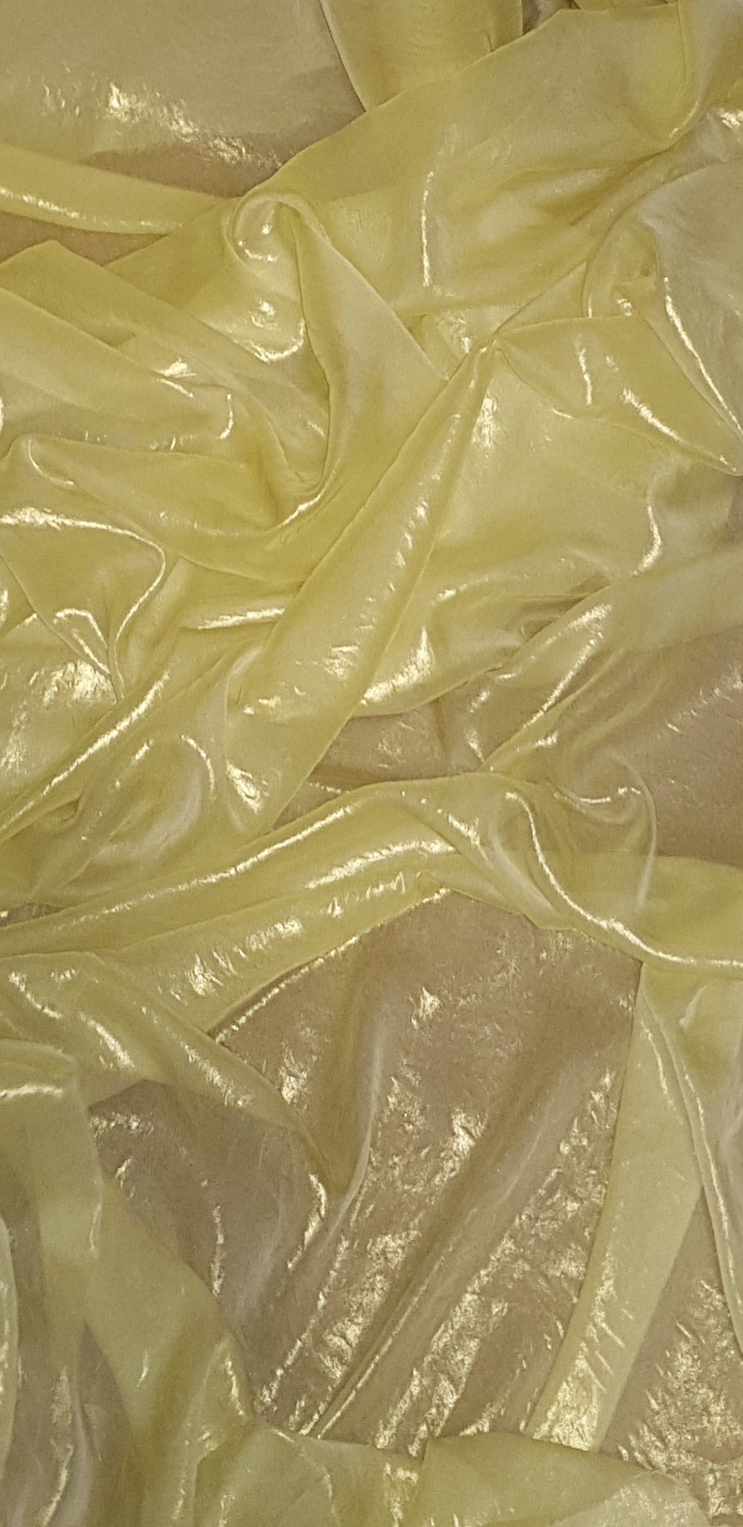 画材 Green gold chiffon Green Gold Color Chiffon 45