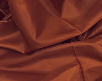 Brown Rust Anti Static Lining Fabric 58'' PRICE PER METER