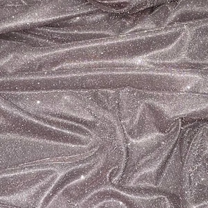 Baby Pink Glitter Lurex Fabric 58&#39;&#39; PRICE PER METER