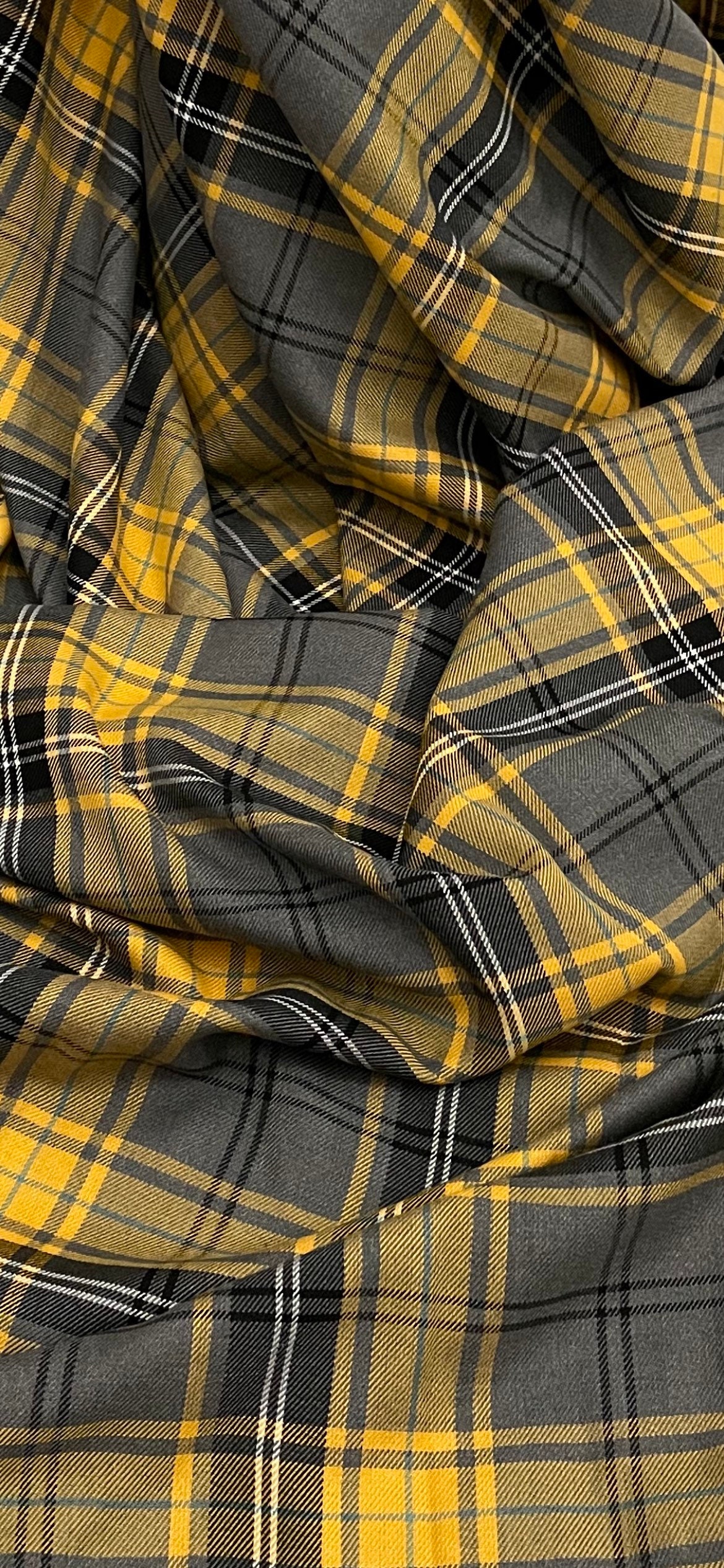 Yellow Grey Dress Etsy