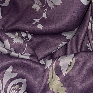 Lilac Multicoloured Floral Upholstery Fabric 58&#39;&#39; PRICE PER METER