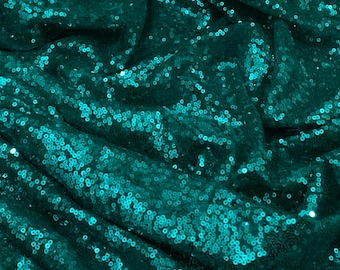 teal sequin