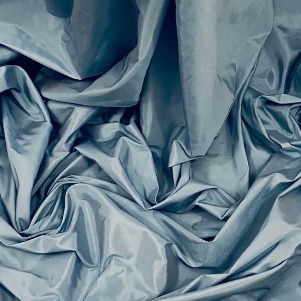 Sky Blue Supreme Taffeta Fabric 58’’ PRICE PER METER