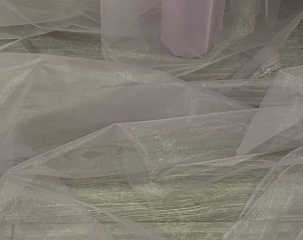 Lilac Organza Fabric 58'' PRICE PER METER