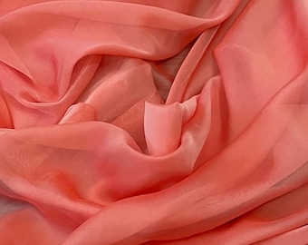 coral chiffon
