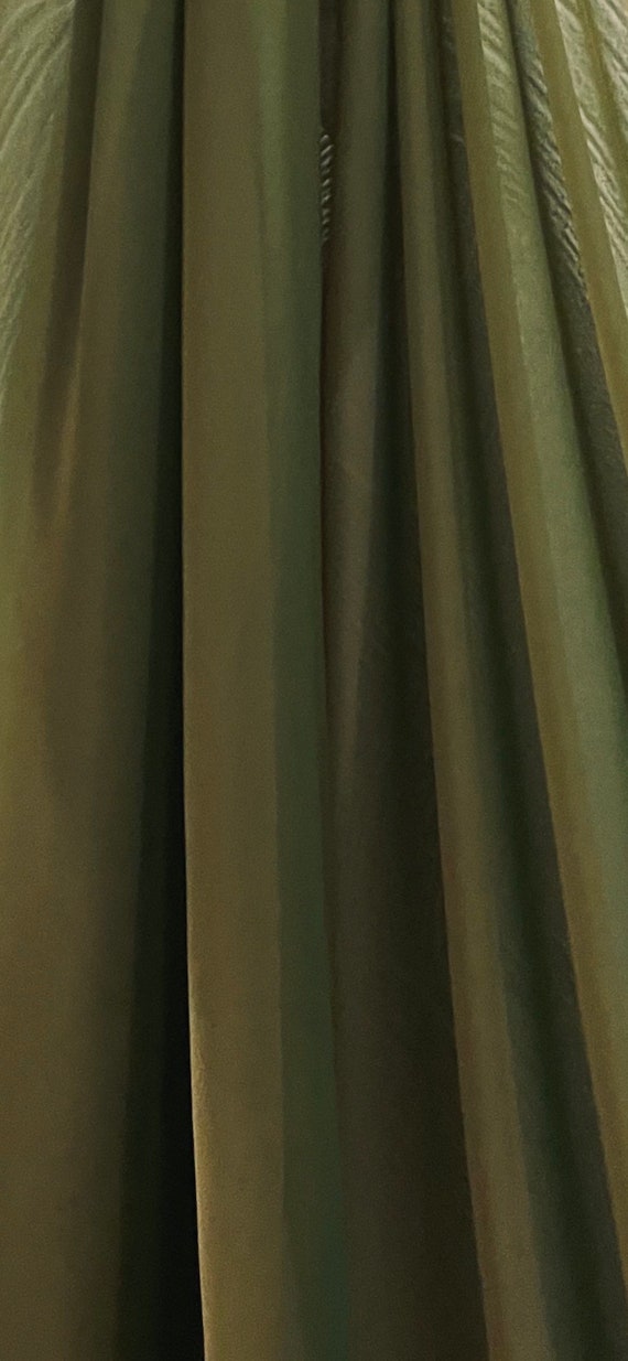 Olive Gold Cationic Chiffon Fabric 58'' PRICE PER METER - Etsy
