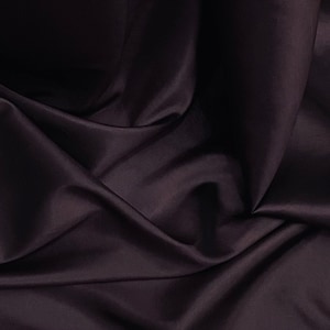 Plum Shiny Premium Taffeta Fabric 58’’ PRICE PER METER