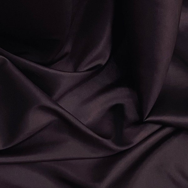 Tissu Taffetas Premium Prune 58'' PRIX AU MÈTRE