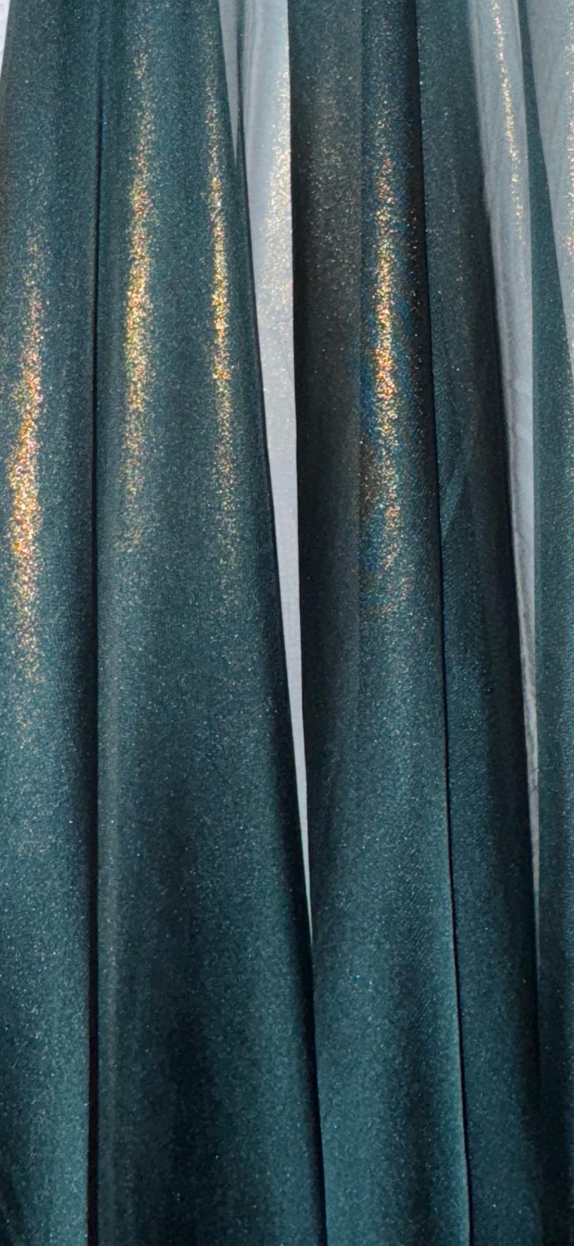 Forest Green Gold Shimmer Chiffon Fabric 58'' PRICE PER METER - Etsy