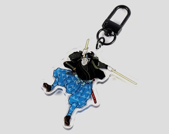 Miyamoto Musashi | Samoerai | Sleutelhanger van acryl