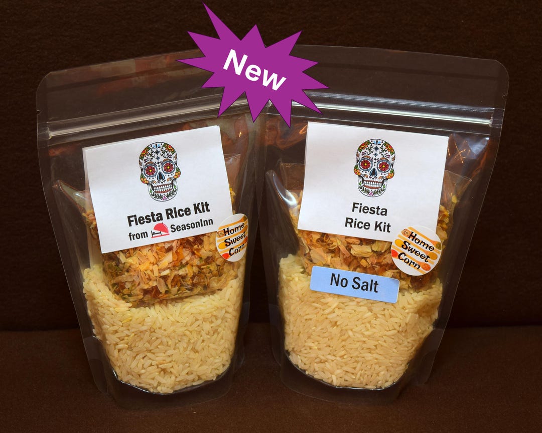 Seasoninn Fiesta Rice Kit, Pilaf Style Fajita Side Dish With Hickory ...