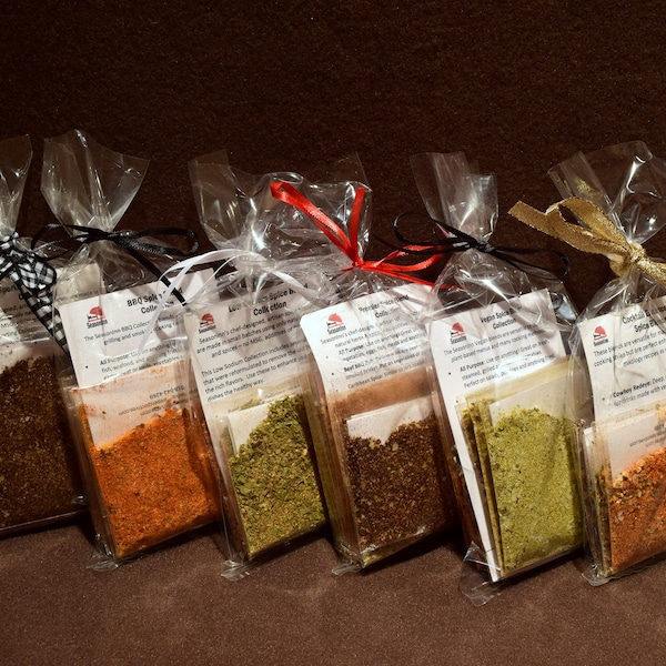 SeasonInn Seasoning Blend Trial Collections, herb and spice blend sample packets