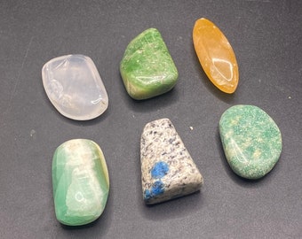 Mixed lot Natural mix Stones polished Tumble loose Gemstone