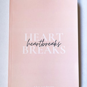 Livre de poésie Heartbreaks