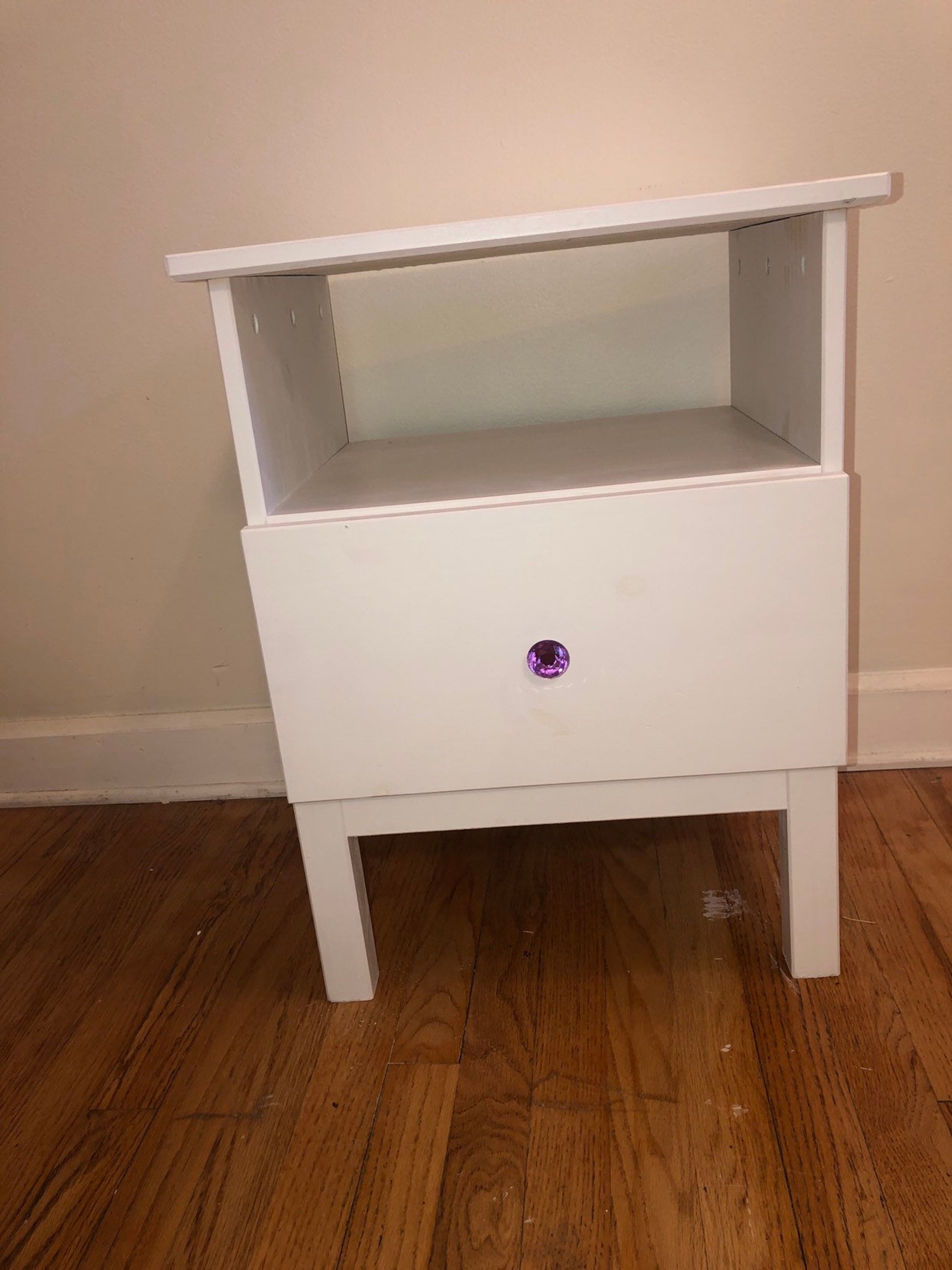 Glam Nightstand Etsy
