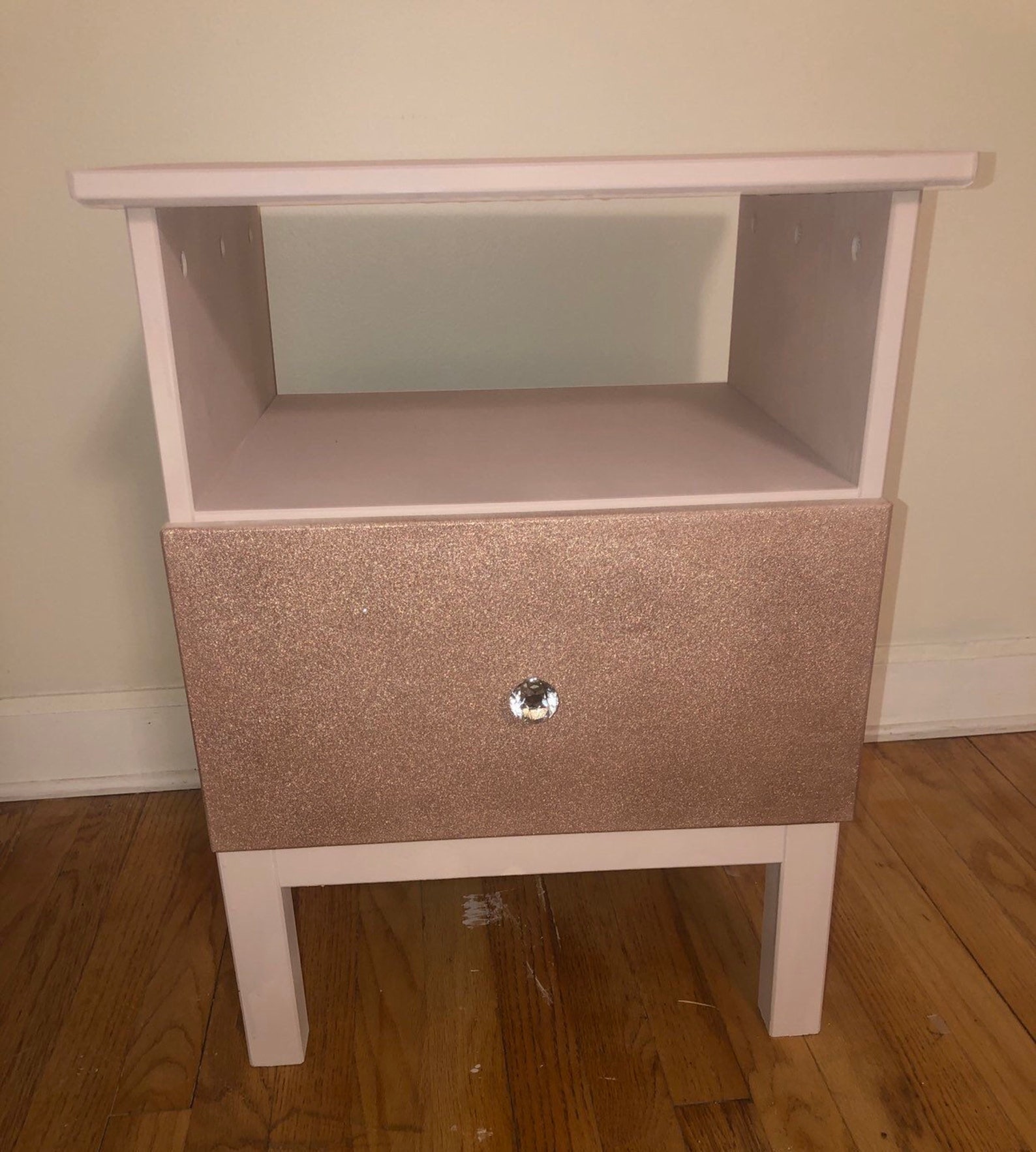 Glam Nightstand Etsy