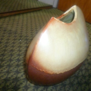 Roberto Rigon dla Bertoncello Ceramics, włoski wazon ceramiczny z lat 60. XX wieku, Bertoncello Styl: włoski nowoczesny design