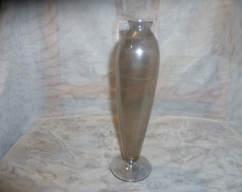 Vase Wagenfeld von 1957 WMF Kelchvase Rosa-Rauchglas   H:22 cm sehr selten