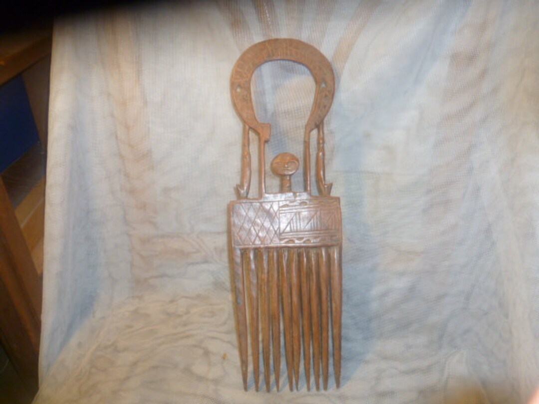 Decorative Ashanti Comb From Ghana Around 1900 !! Handcrafted Old ...