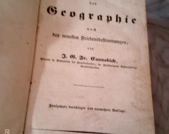Un hallazgo excepcional de 1842: el clásico de geografía de Cannabich – 15.ª edición.
