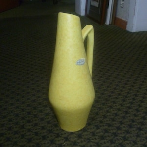 Heinz Siery for SCHEURICH Form 271 22 Glaze Egg Yolk Colors 1959