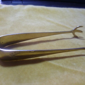 Silver Augsburg Classicist Griffin Foot Sugar Pincers Augsburg Thread Decor Silver 800 Manufactory Lutz Weiß Pforzheim