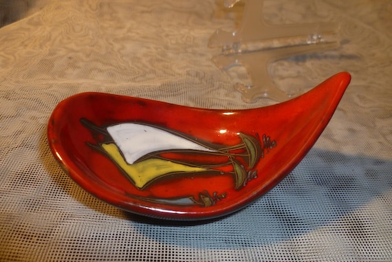 Aldo Londi 1911-2003 Bitossi Snake Bowl Mid Century Modern Art - Etsy