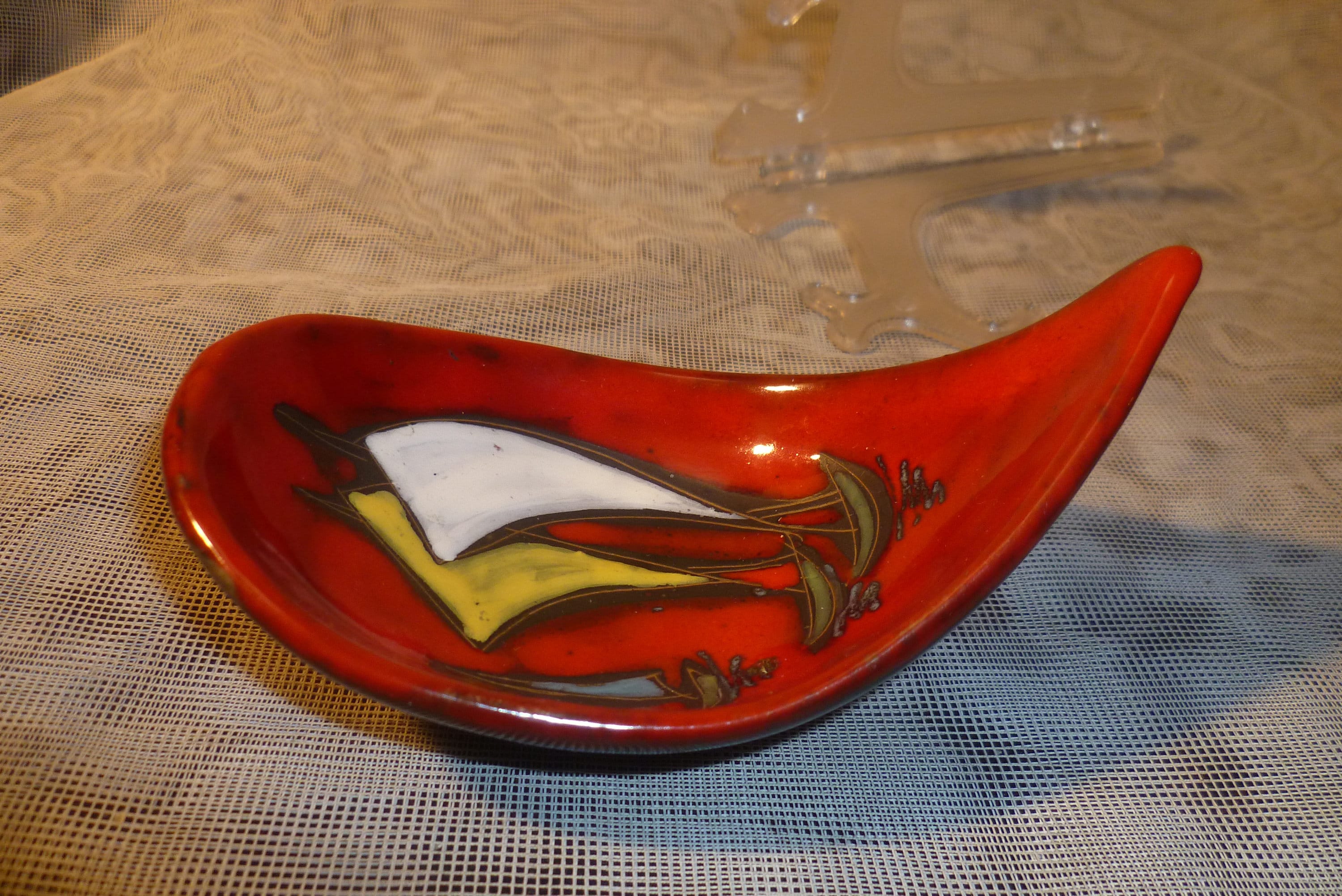 Aldo Londi 1911-2003 Bitossi Snake Bowl Mid Century Modern Art - Etsy