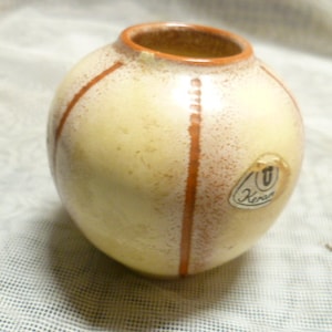 F Rockabilly 50s Ü-Keramik Vase 359/9 TOP!! 1950s | 1960s Design | Design by ? Height approx.: 9.2 cm Shipping 4 Euro