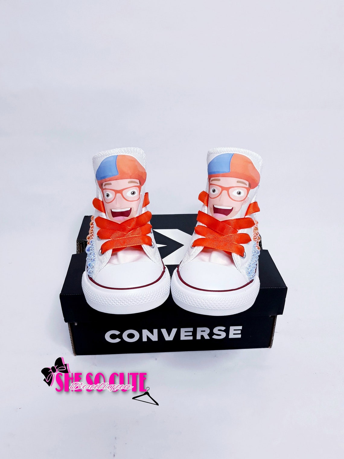 custom blippi shoes